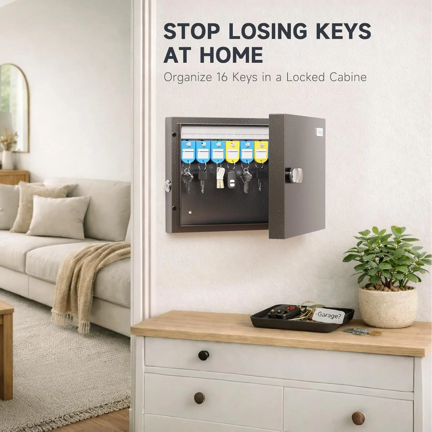 Thumbnail 4 - #13 Trending Wall Mounted Key Safe Boxes Right Now