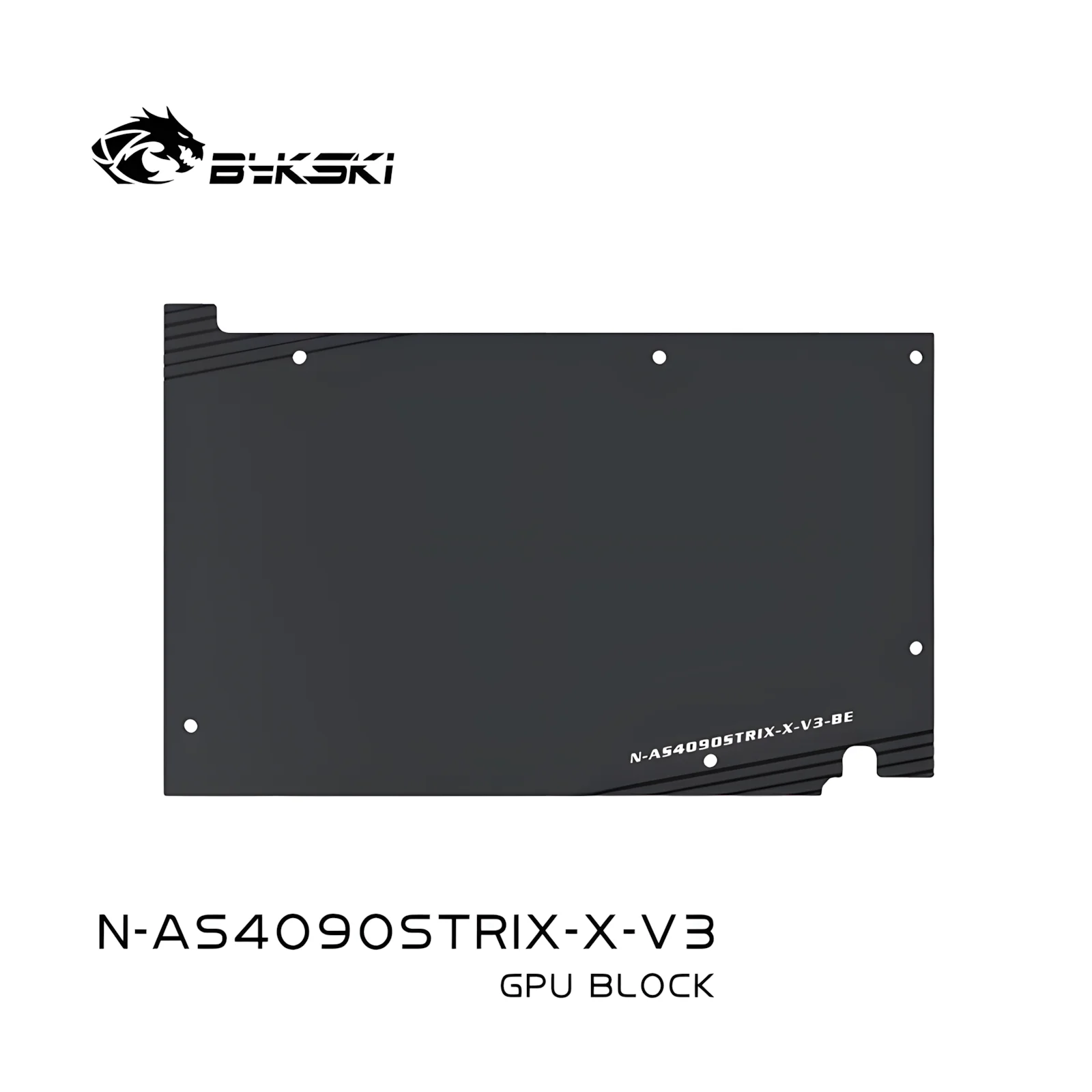 Bykski Full Metal Water Cooling GPU Block Cooler dla ASUS RTX4090 ROG STRIX N-AS4090STRIX-X-V3