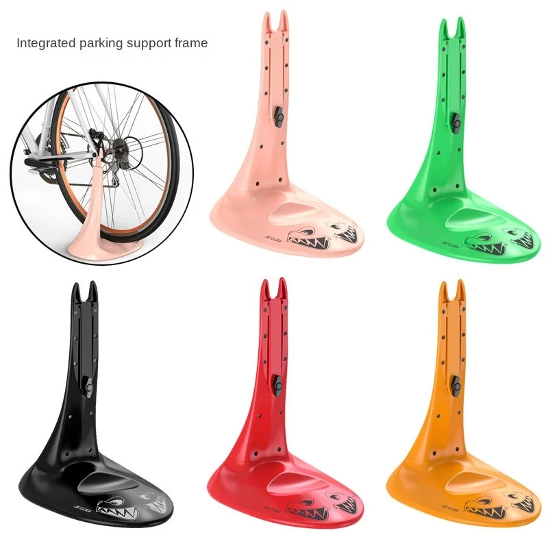 Bicycle Parking Rack Portable Adjustable Display Rack Mountain Bike Support Rack Cycling Accessories Bicycle Foot Support 2024