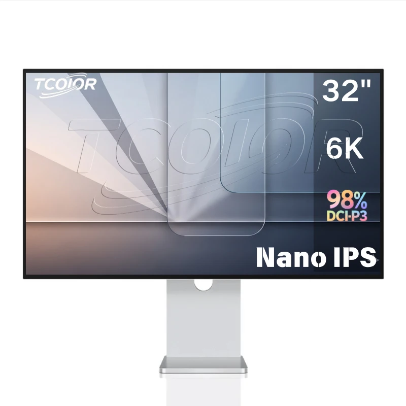 32-дюймовый монитор 6K LG NanoIPS Panel 6144×3456 Ultra-HD 98% DCI-P3 с широкой гамой для фото-видео редагурователей рабочей станции Creator