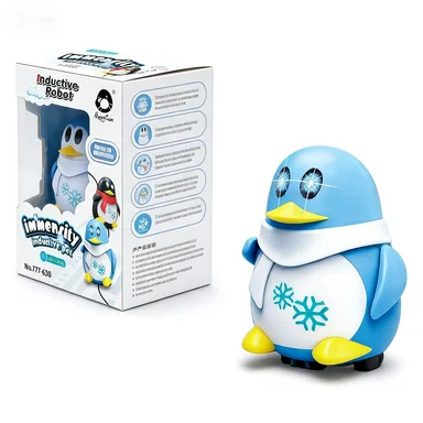 Lijnen tekenen Volg speelgoed Creatieve inductieve elektrische robotauto Volg elke lijn U tekenen Robot Pinguïn Speelgoed Educatief speelgoed Kindgeschenken