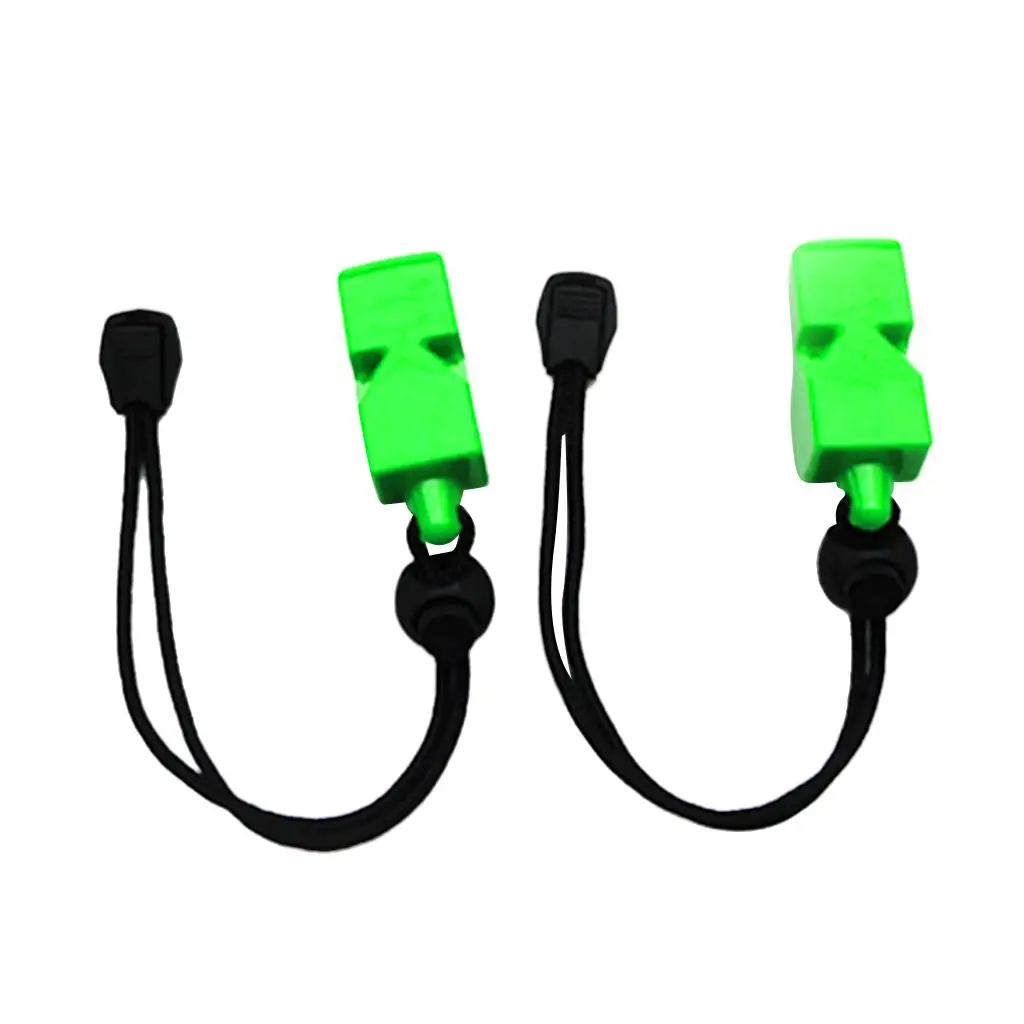 Outdoor-Notfallpfeife, Wassersport-Signalpfeife (2er-Pack)