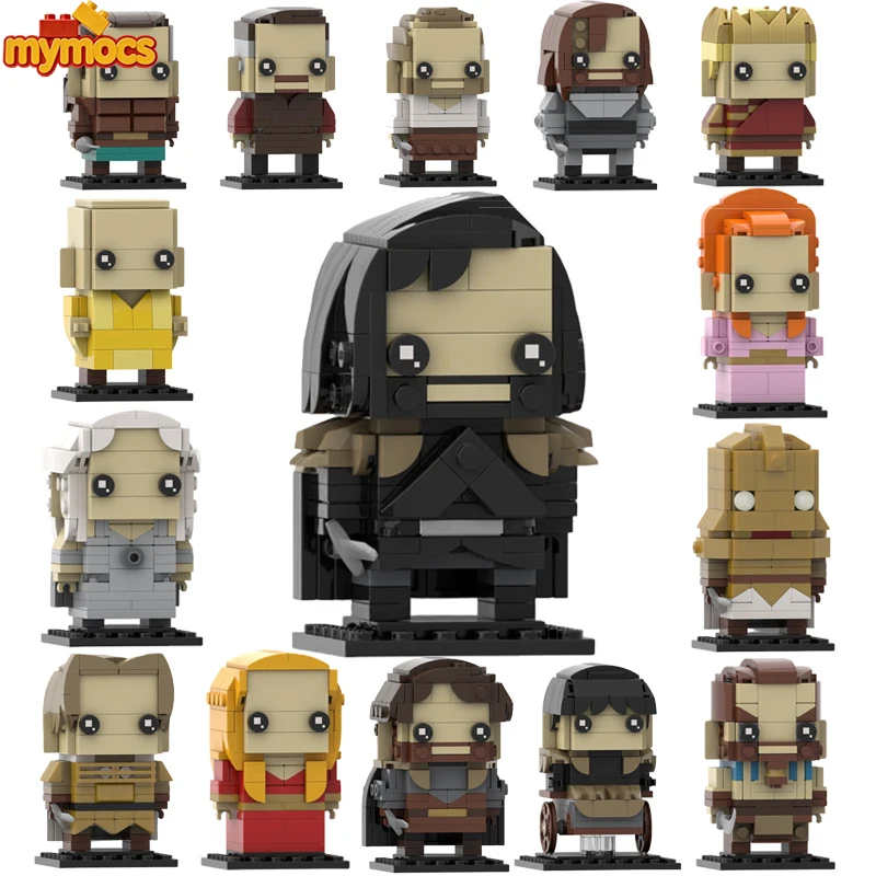 Mymocs DIY Eis und Feuer TV MOC Eiserner Thron Power Game Film Actionfiguren Bausteine Headz Sets Kreative Bausteine Spielzeug Geschenk