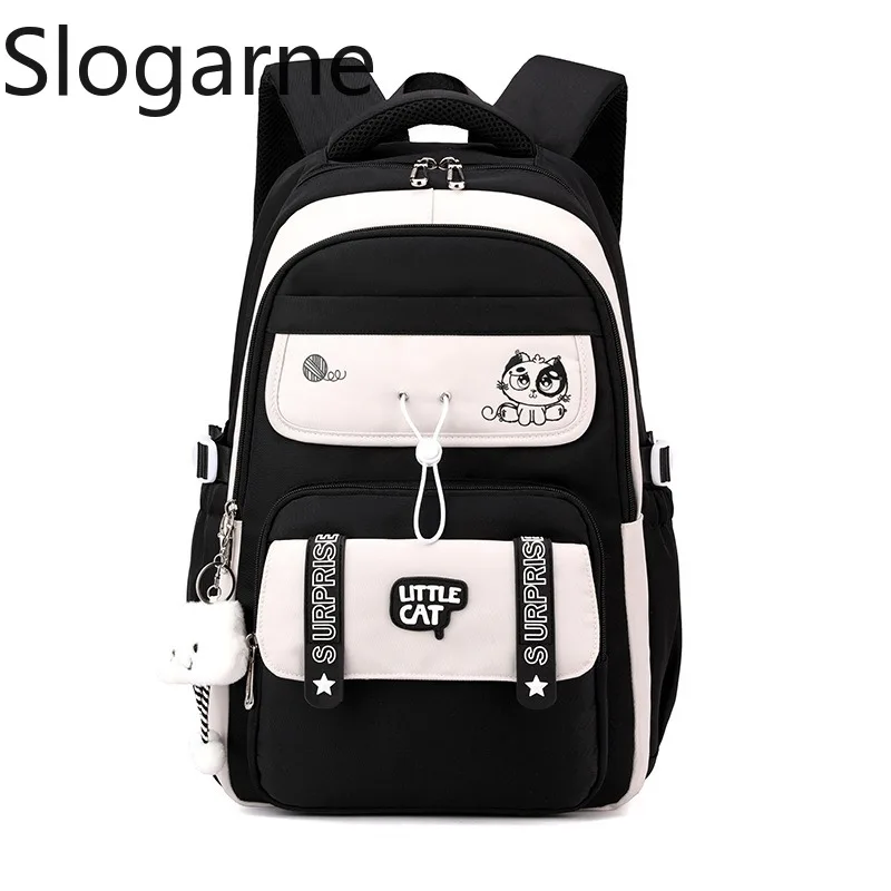 Middle High School Students Backpack Schoolbag Girls Boys Large Capacity Waterproof Bookbag College Student New Laptop Backpack
