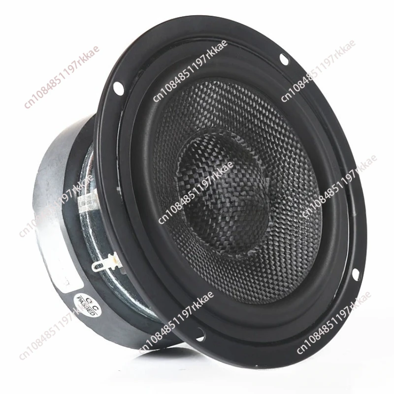 4 Inch Woofer Subwoofer Speaker Unit HIFI 40W Fiberglass Woven Basin Deep Bass Loudspeaekr Large Magnetic 1PC