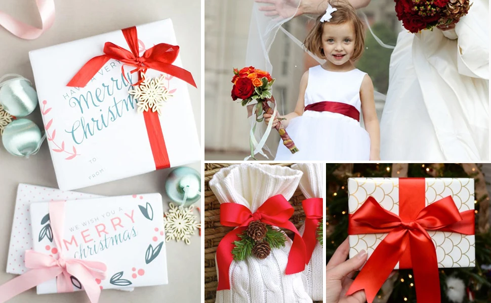 10 Yards solides Ripsband zum Basteln, Hochzeit, Blumen, Nähzubehör, Bastelband für Geschenkverpackungen, DIY-Haar-Accessoires – Detail 11