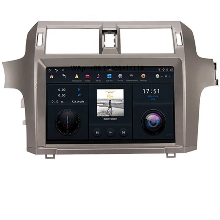 

11.8 Inch Android 9.0 Car Auto Multimedia DVD Player Navigation for GX 400 460 2010-2019 Car Radio Video Player