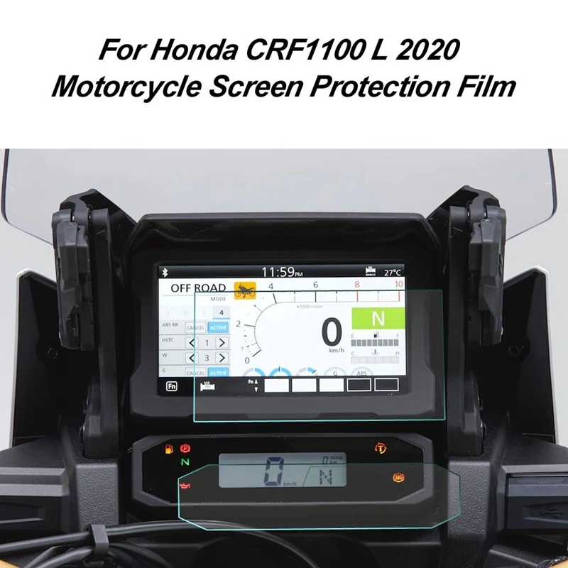 2 Set Motorcycle Cluster Krasbescherming Screen Protector Voor Honda CRF1100L Crf 1100 L 2020 Accessoires