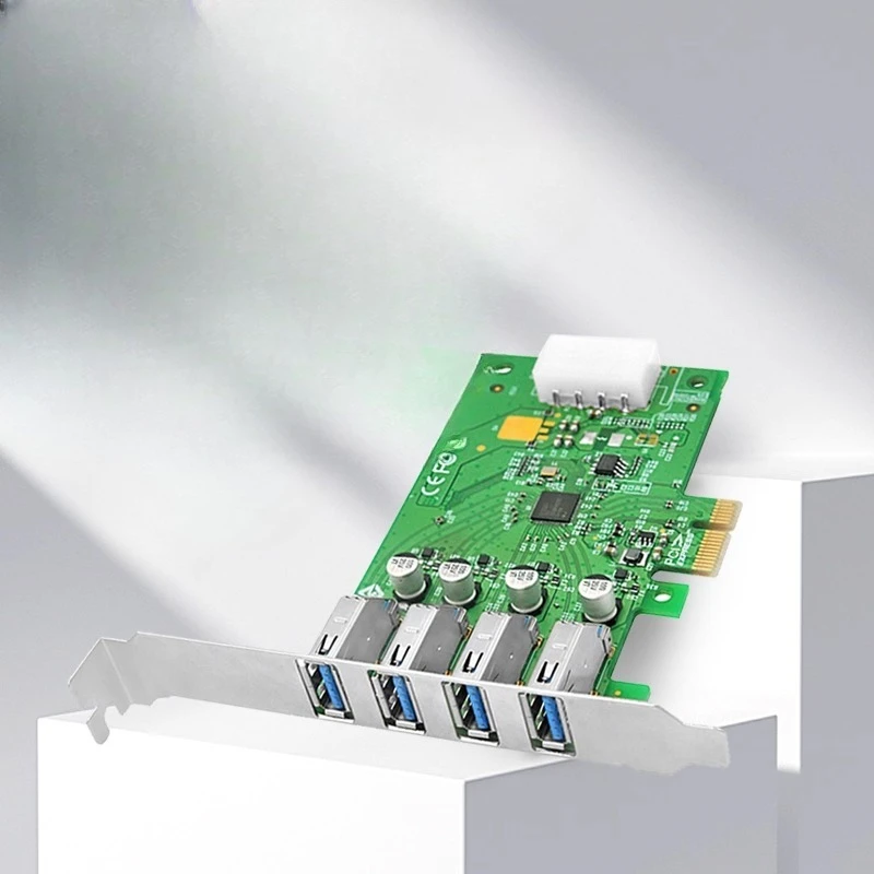 

Детали для USB-адаптера Linkreal PCIe x1 к USB 3.0 Type-A, плата расширения USB 5 Гбит/с