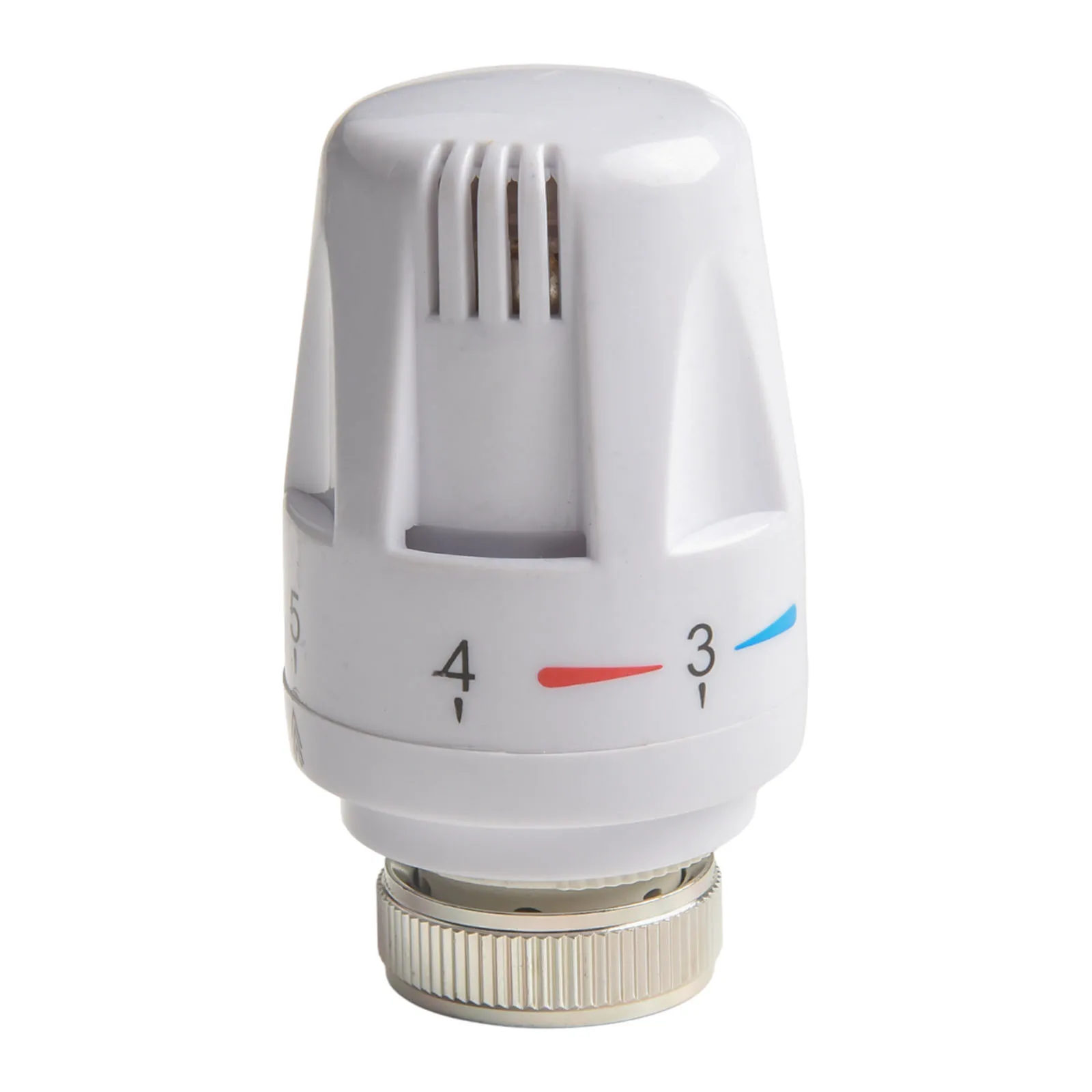 4pcs Thermostatic Thermostatic Radiators Head Adjustable Valve Heating Anti Freeze Protection Temperature Regulation M30x1.5