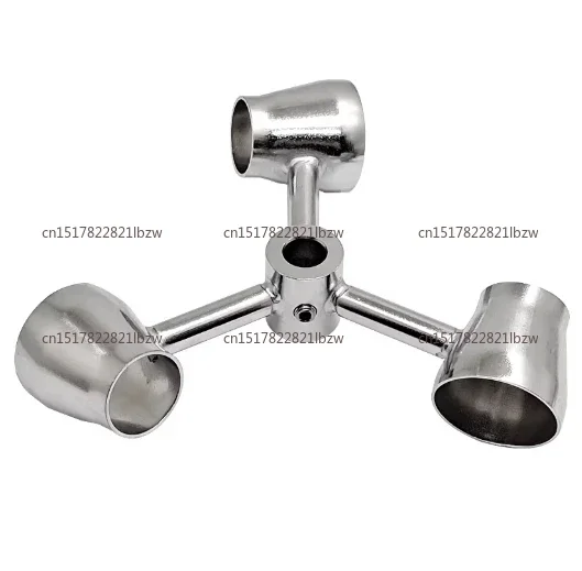 304 Stainless Steel Blade, Pneumatic Agitator Impeller,Axial Flow, Single Blade Turbine Agitator