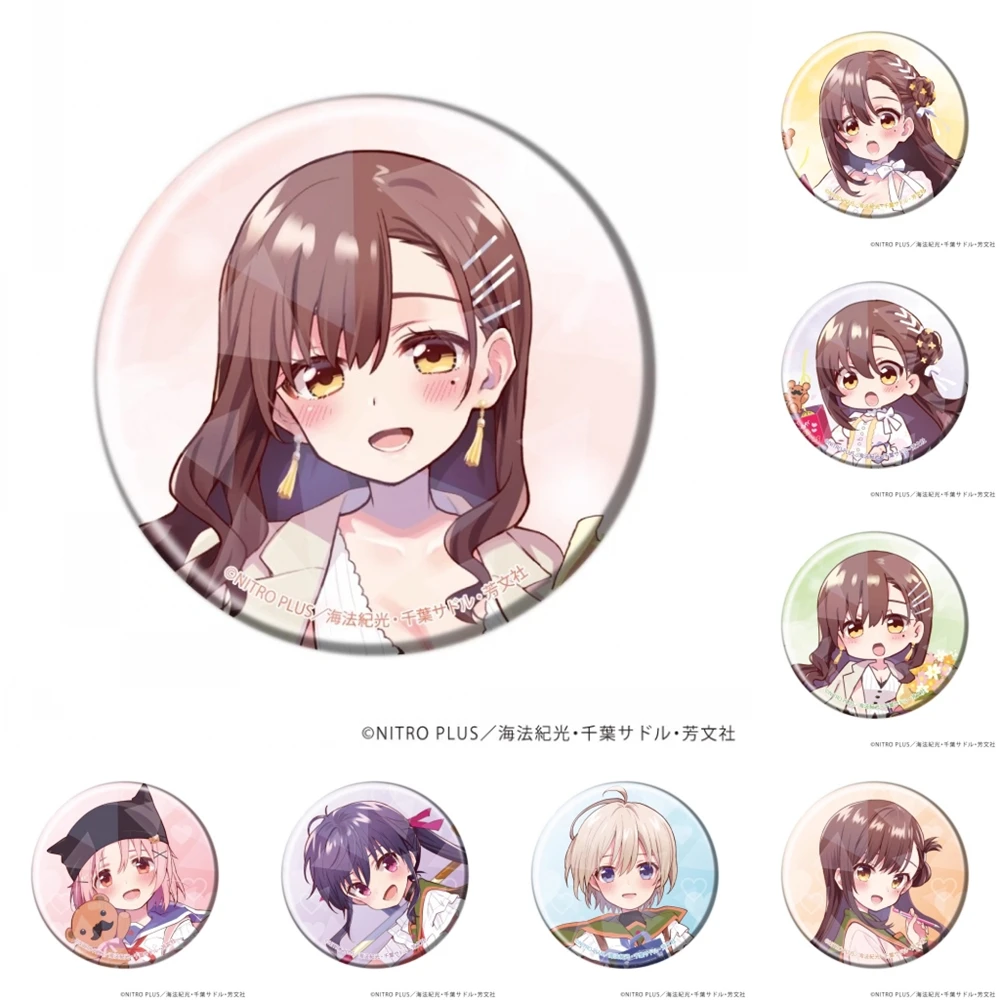 58-мм-аниме-‌-ШКОЛЬ-ЛИВ-takeya-yuki-ebisuzawa-kurumi-wakasa-yuri-Косплей-Костюм-Значок-Булавка-spte-Жесть-Брошь-﻿-Опора-gilf