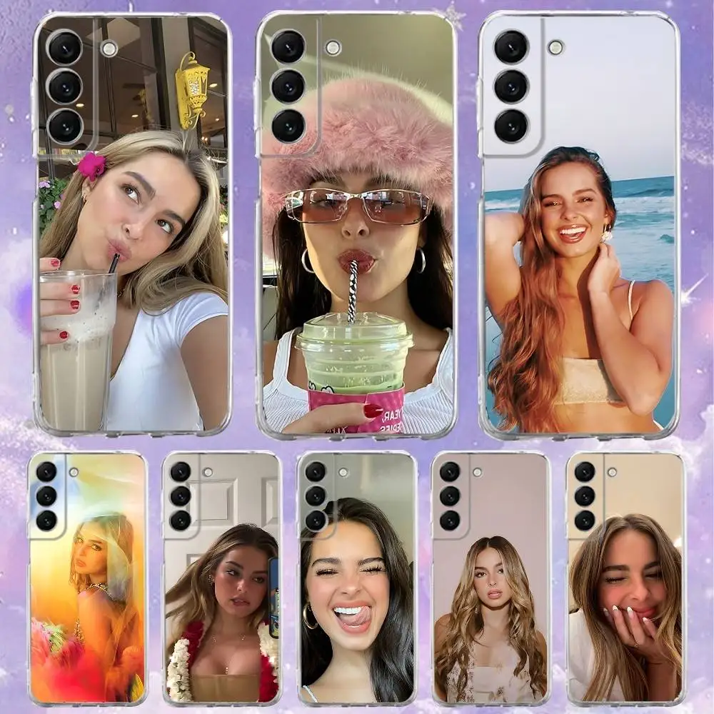 

A-Addisons Singer R-Rae Phone Case For Samsung S24,30,21,22,23,20 FE,lite,PIus,Ultra,5G,Note,9,10 Transparent Cover