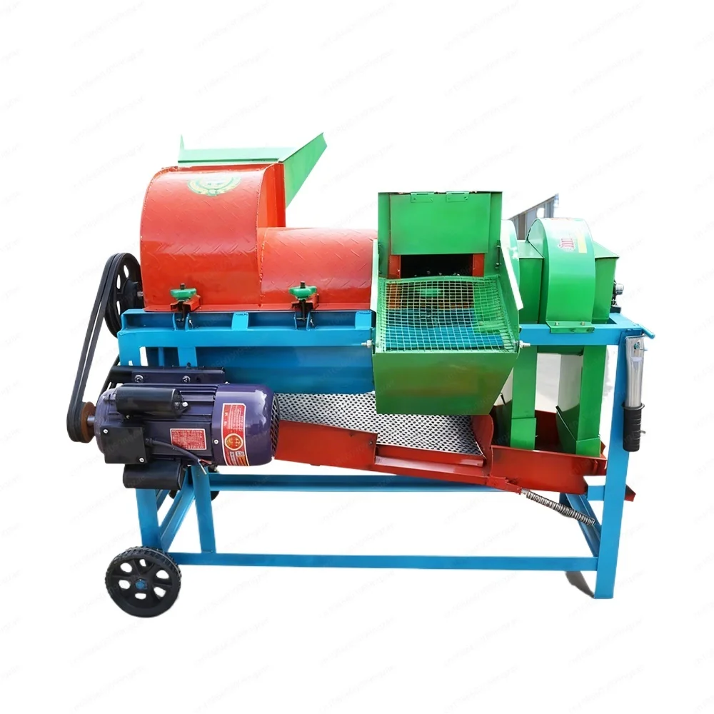 Rice, wheat, corn and beans Heavy-duty agricultural thresher High-yield diesel Multi-purpose grain thresher