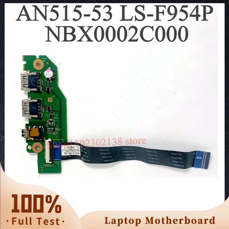 For Acer AN515-51 AN515-52 AN515-53 A715-71G A715-72G USB Audio Board With Flex Cable NBX0002C000 100% Tested DH5VF LS-F954P