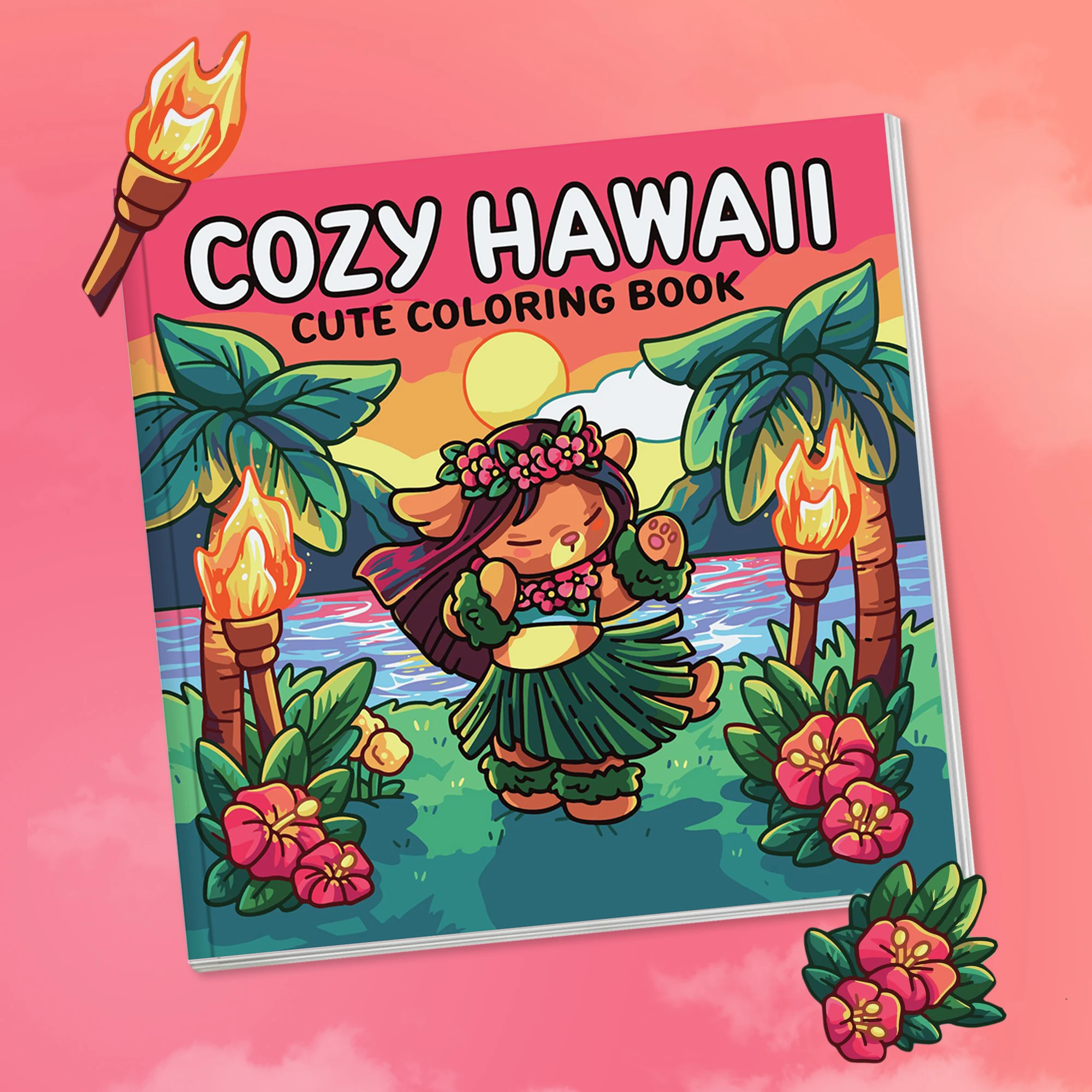 Acogedor libro para colorear para adultos con diseños atrevidos y simples, perfecto para niñas, juguete artístico de tiempo libre, Ideal como regalo de Navidad