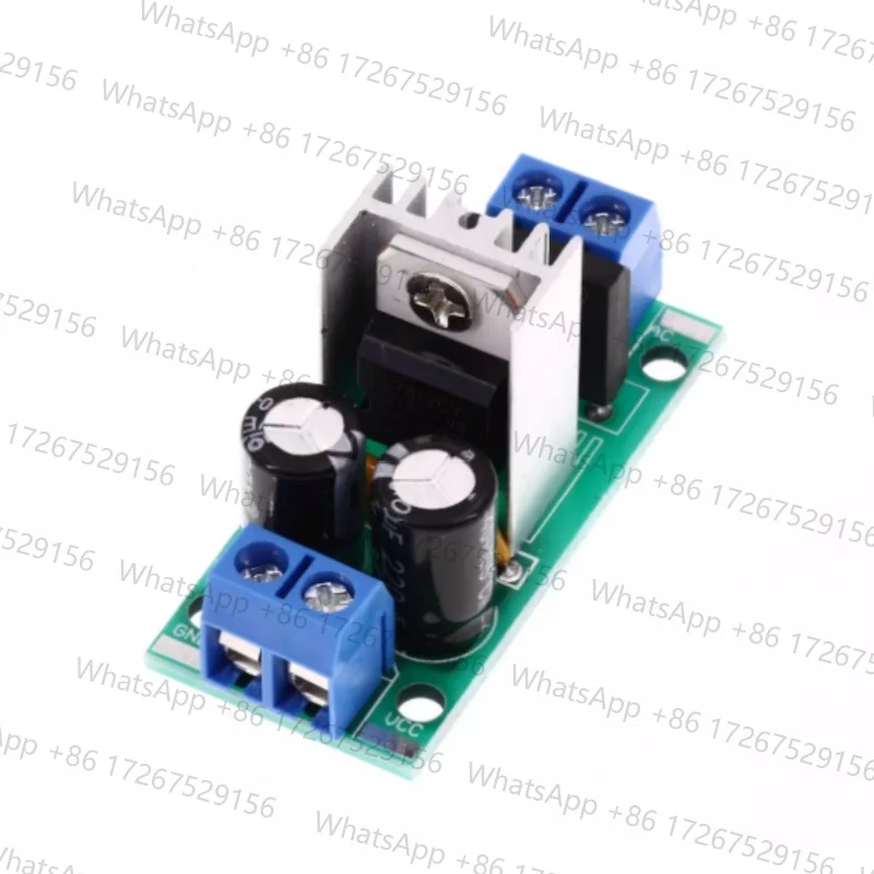 LM7805 LM7812 DC/AC Three Terminal Voltage Regulator Power Supply Module 5V 12V Output Max 1.2A