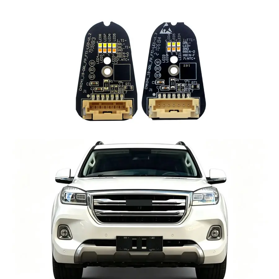 For Great Wall Haval H9 2020 2021 2022 LED DRL Daytime Running Light Turn Signal Light Source Module Headlight Replacement