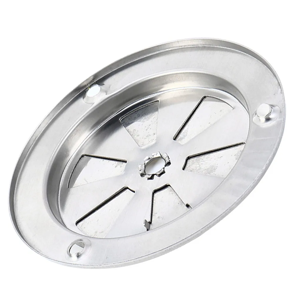 ย่างบาร์บีคิวสูบบุหรี่ไอเสีย Vent เตา Air Vent Damper สแตนเลส Air Vent Hole อุปกรณ์บาร์บีคิวอะไหล่