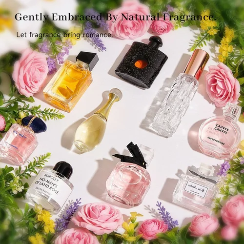 8 Uds. Perfumes de marca originales, caja de regalo de muestra, Perfumes portátiles para mujer, juegos de spray corporal con fragancia de agua Liberty de larga duración