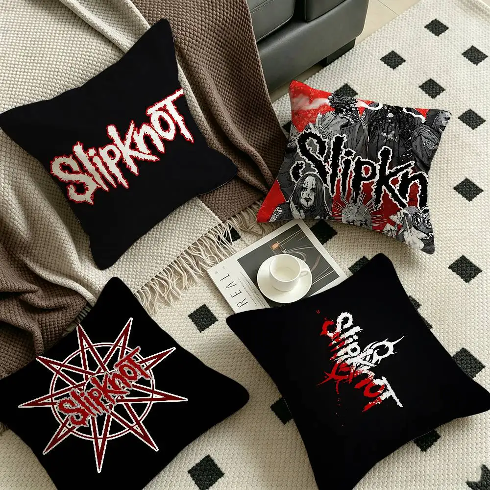 Band S-slipknot Music Personalized Pillow Cover Kids Bedroom Wild Party Decor Pillowcase kid Birthday shower Gift