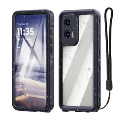 Shellbox IP68 Waterproof Case for MOTO G Stylus 5G 2024 Military Grade Drop Protection Heavy Duty Defender Cover Diving Case