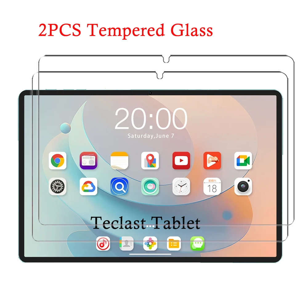 

2 шт. HD закаленное стекло для Teclast P50 Ai P50Ai P50S 11 дюймов P85 8.0 Mini 8,7 ''Защитные пленки для планшетов