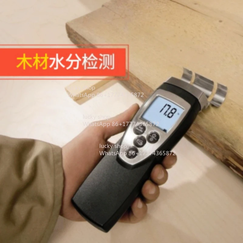 Inductive Wood Moisture Meter Building Wall Floor Moisture Sensor High Precision 2026 New