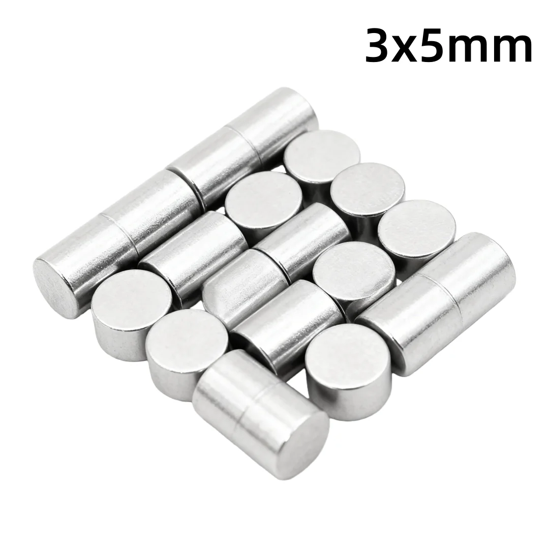 3x5mm Mini Small Round Powerful Magnetic Magnet 3*5 Strong Disc Magnets For Fridge Diy Building Scientific Craft Education 3x5