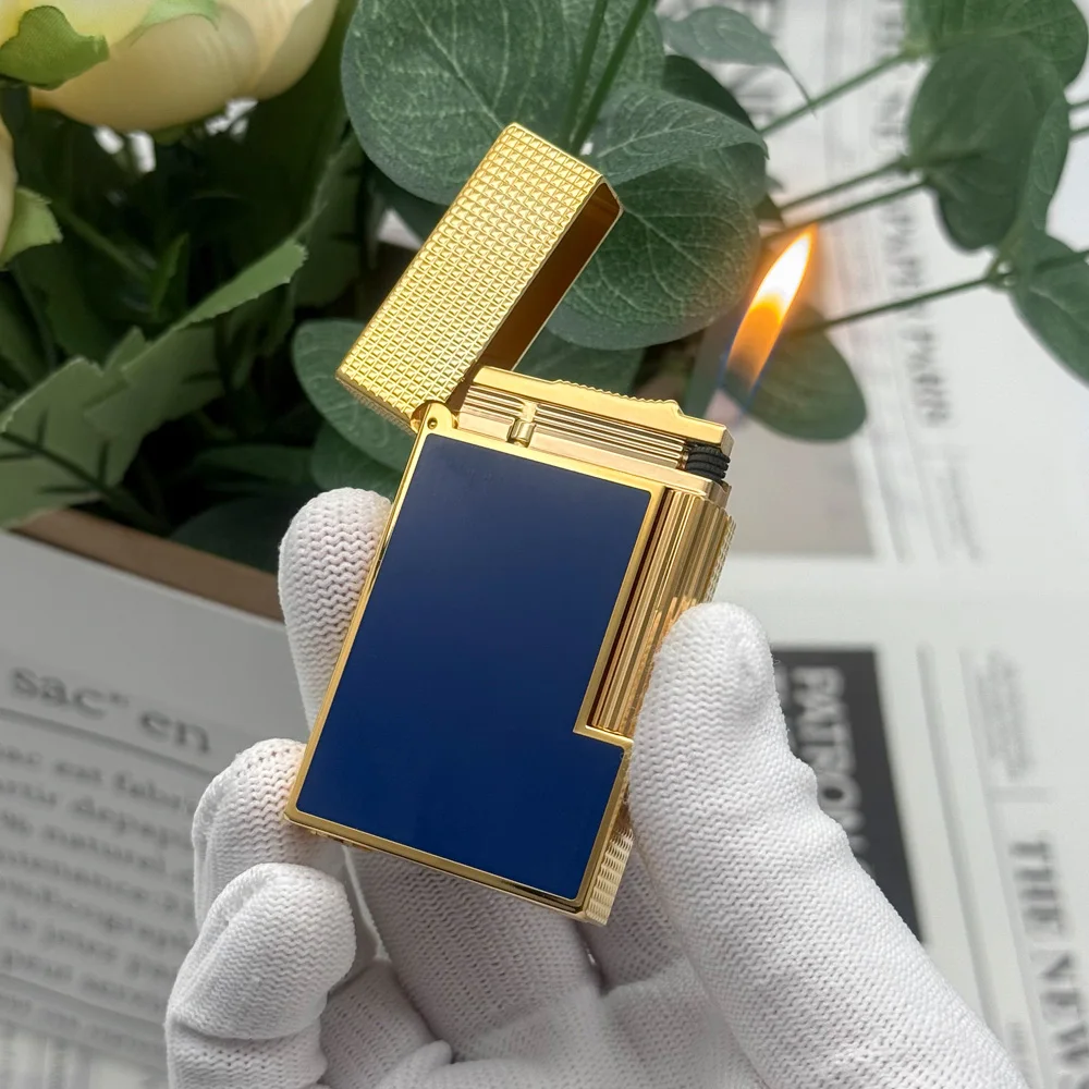 

Лаковая винтажная зажигалка, мемориальная зажигалка для курильщиков, чистая медь Ligen 2, классическая звуковая парская зажигалка, лучший подарок для мужчины