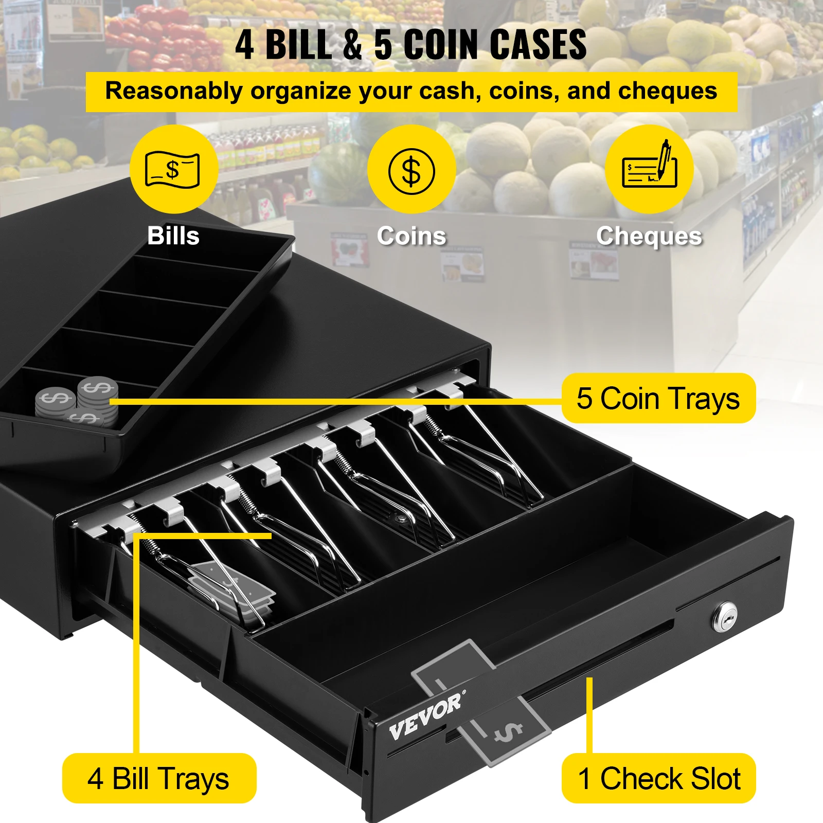 Thumbnail 4 - #15 Cash Drawers & Trays List of Top Picks