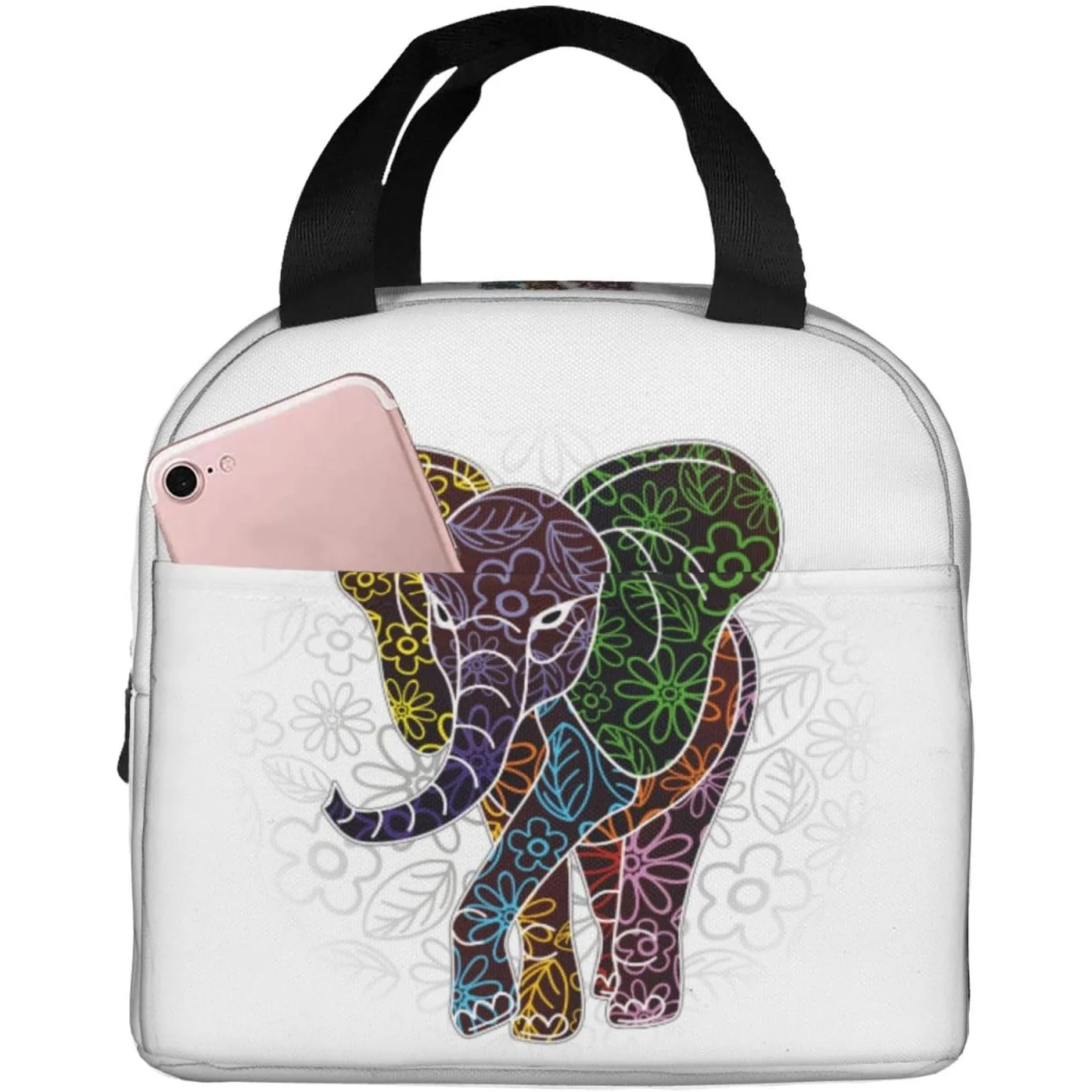 حقيبة غداء للنساء والرجال، صندوق غداء معزول للبالغين - حقيبة غداء متينة قابلة لإعادة الاستخدام، صندوق غداء مانع للتسرب، صغير ومحمول