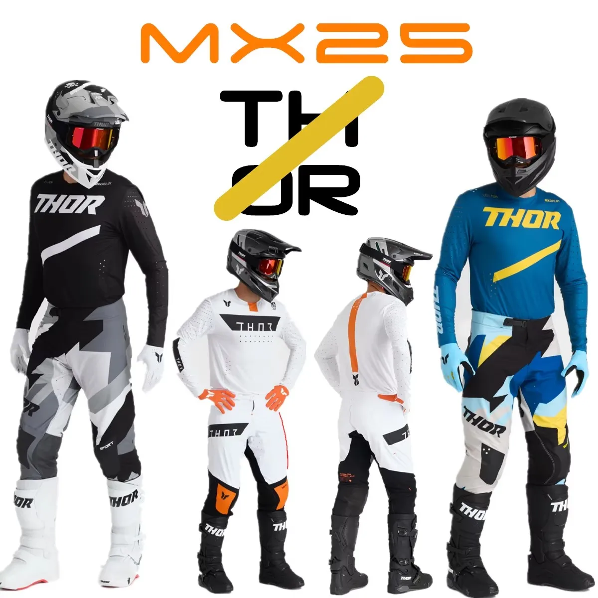 2025 Podium Motocross Gear Set Top Dirt Bike Race Wear 7 Colors MX Kit Off Road Moto Combs Enduro Motorcycle Jersey Set K