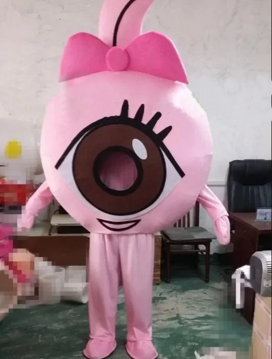 Big Eyes Mascot Costume Character  Fancy Dress Hospital Cartoon Costume Eye Mascot Halloween Performance Props