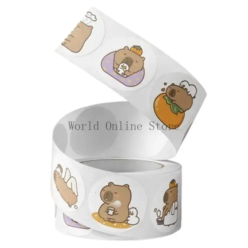 Étiquettes d'autocollants Capybara Sticker Sticker Sticker Sticker Sticke 87HC