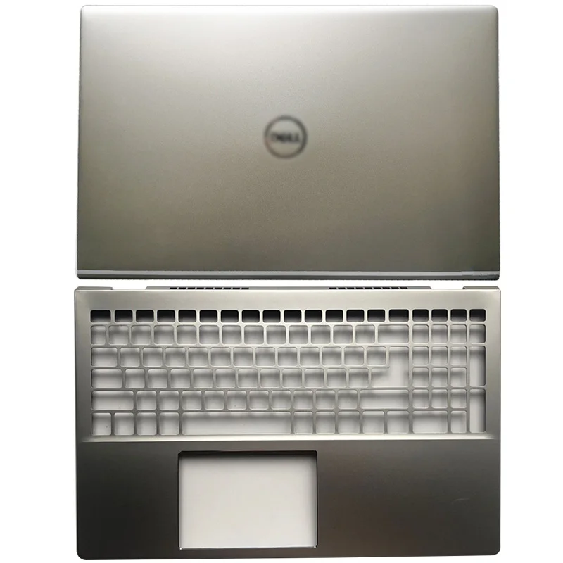 NEUE Für DELL inspiron 5501 5504 5505 Laptop Fall LCD Zurück Abdeckung/Palmrest Ober Fall Silber Notebook Computer fall