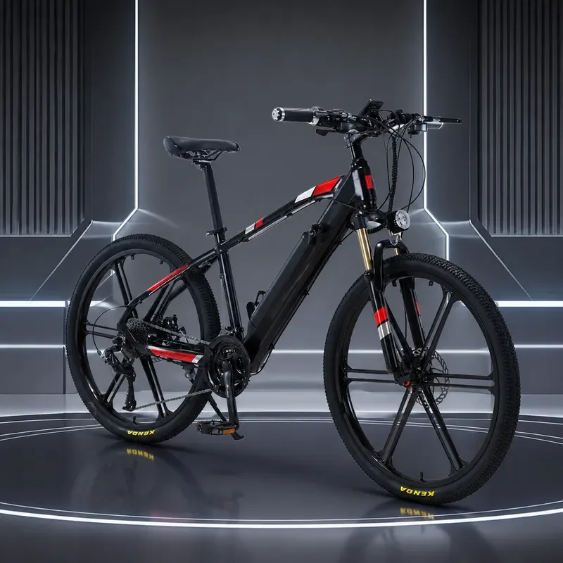 26 Inch Variable Speed Electric Mountain Bike 36V Power Assisted Aluminum Alloy Bicycle