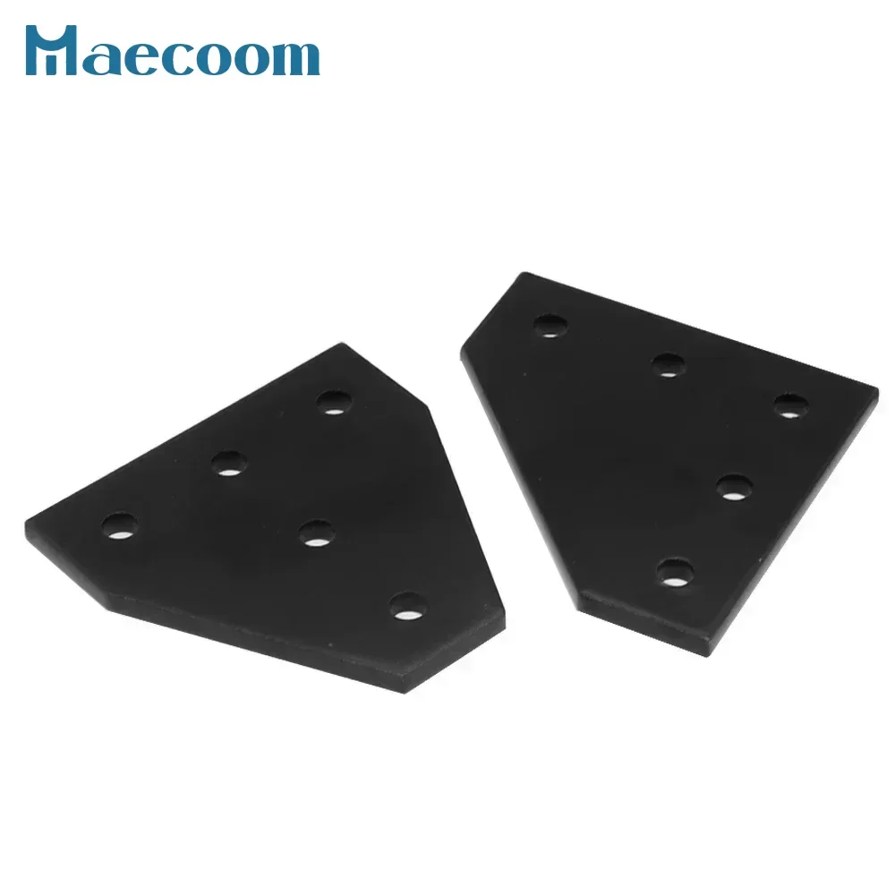 5 holes 90 degree joint board plate corner angle bracket connection joint strip for 2020 3030 4040 1515 aluminum profile