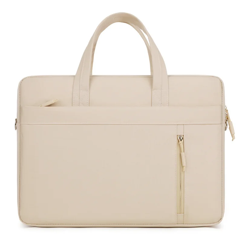 Torba na ramię na laptopa o dużej pojemności 13.3 14 15 15.6 16 cali dla Macbook Air Pro HP Huawei Asus Dell, aktówka biznesowa, torba do ręki — zdjęcie produktu 5