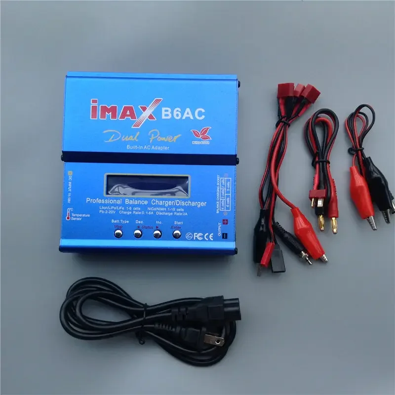 B6AC multi-function intelligent balance charger for LiPo LiFe NiMh