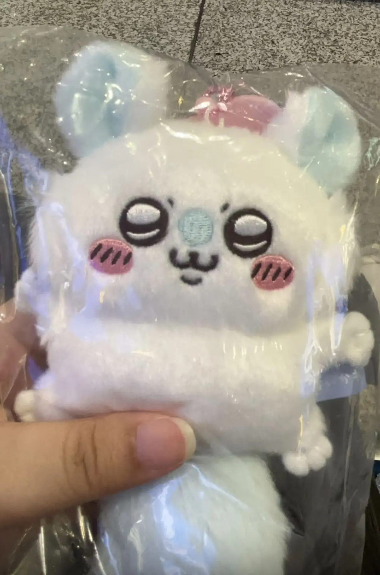 Miniso Chikawas Kawaii أفخم دمية المفاتيح لطيف تحلق السنجاب حقيبة يد قلادة أنيمي تحت عنوان الفتيات موضة عطلة لطيف هدية #2