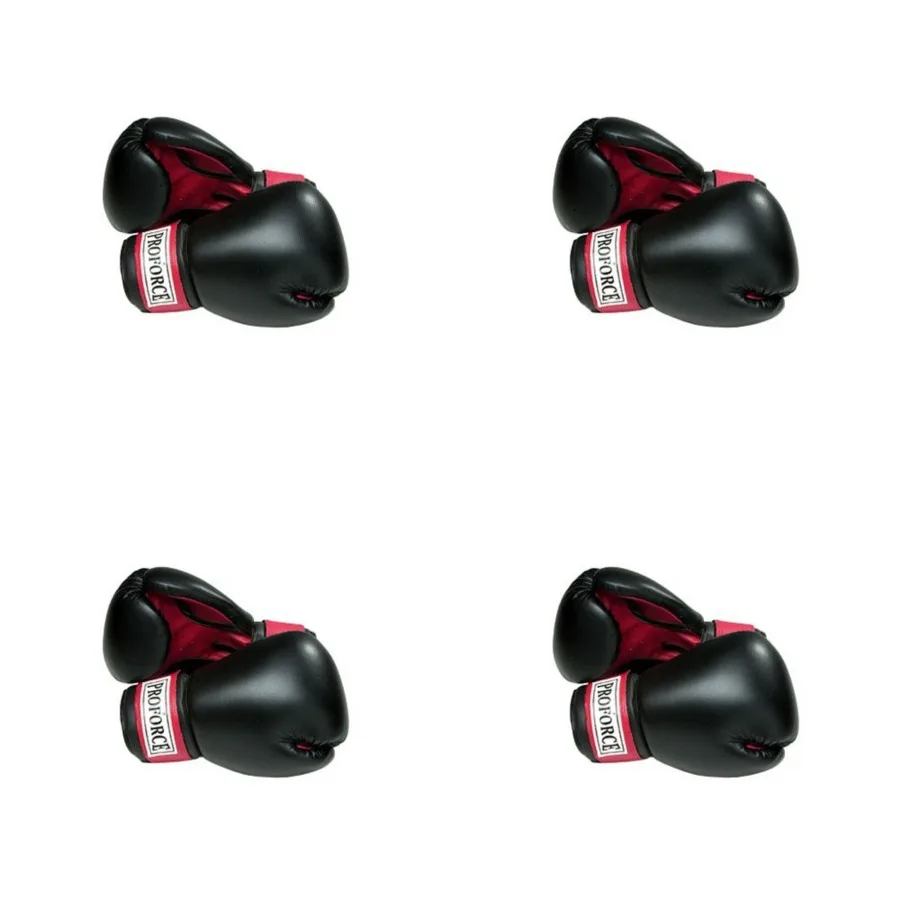 

Leatherette Material Boxing Gloves for Training Fitness Home Gym Equipment in Black Red Blue Size 12 Oz 14 Oz 16 Oz