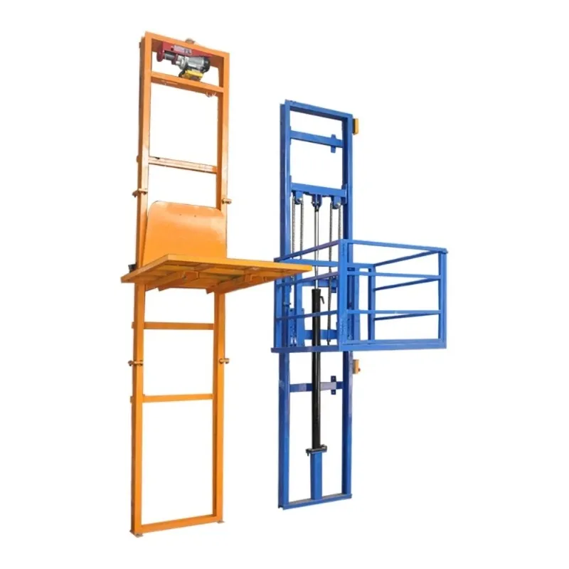 

Freight elevator hydraulic electric platform small fixed factory household warehouse rail simple elevator