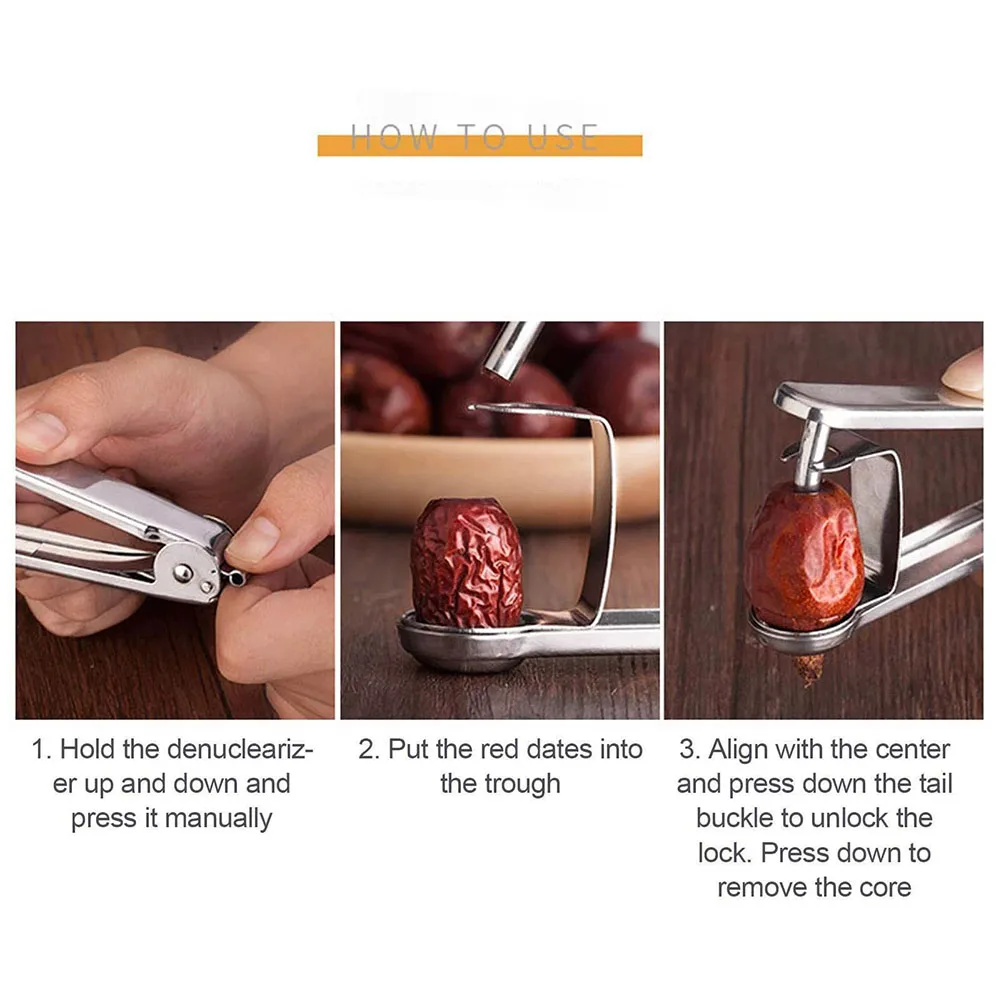 Handy Tool Fruit Core Remover Fruit Preparation Setting Functional Fruit Core Tool Functional Design For Cherries