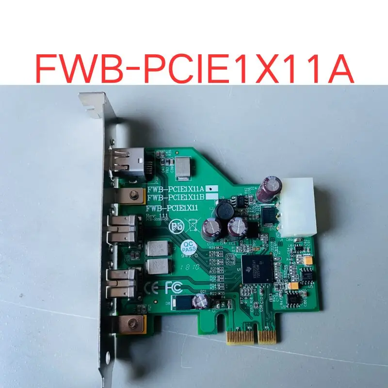 

Used FWB-PCIE1X11A 1394B acquisition card Test OK Fast Shipping