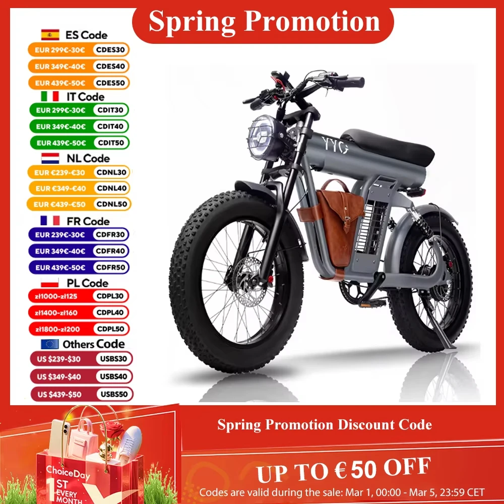 

Мотор ZM21 Ebike 1200 Вт, аккумуляторы 20 Ач, максимальная скорость 45 км/ч, максимальный пробег, режим PAS 80 км, толстый велосипед 20*4,0