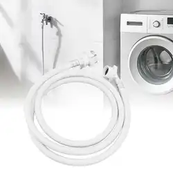 Washing Machine Water Inlet Hose PVC Water Pipe Water Inlet Tube with Metal Connector for Automatic Washing Machine Parts