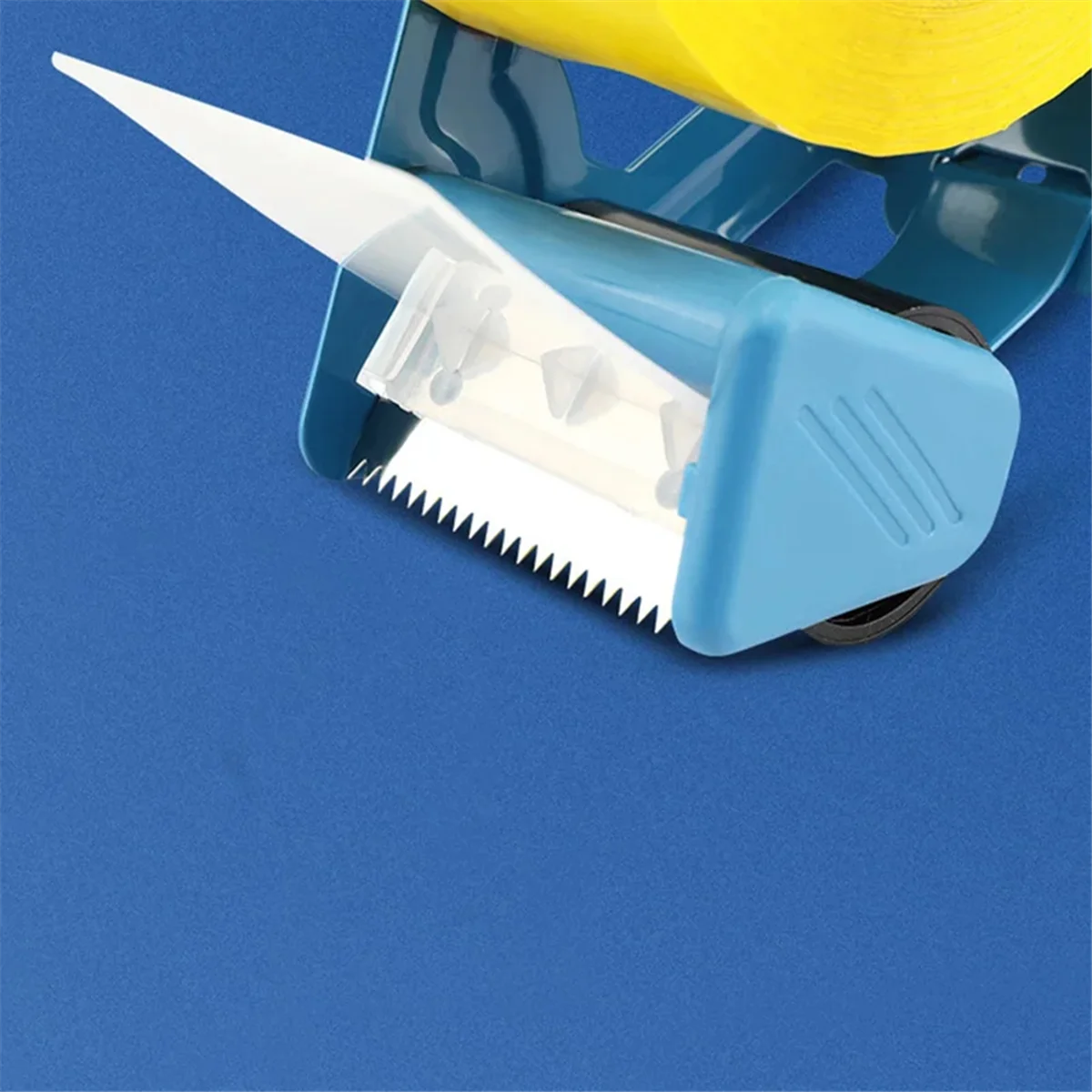 Dozownik taśmy klejącej AA25, możliwość użycia taśmy o szerokości 5 cm, uchwyt na taśmę do pakowania biurowego.