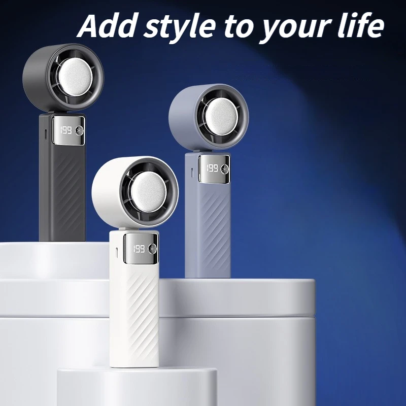 

Ручной мини-вентилятор модели 2025 с полупроводниковой технологией охлаждения для домашнего использования на открытом воздухе Компактный складной настольный вентилятор для студентов