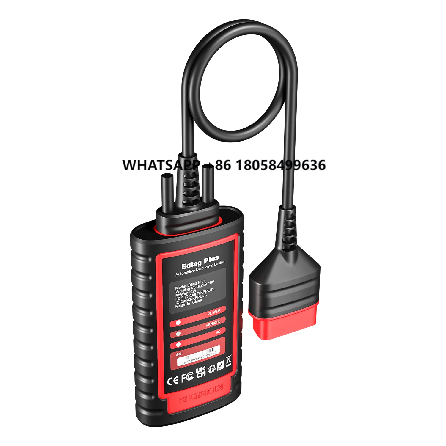 

2025 KINGBOLEN Ediag Plus CAN-FD Protocol All System 16+ Reset Functions ECU Coding Active Test Bidirection Control